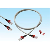HCS T06-00420-206 2MT CAT6 Patch Cord LSOH Gri - 1