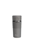 KAHVE KUPASI İÇİ DIŞI ÇELİK ÇİFT KATLI TERMOS MUG 400 ML - 3