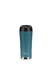 KAHVE KUPASI İÇİ DIŞI ÇELİK ÇİFT KATLI TERMOS MUG 400 ML - 1