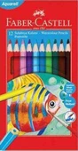 Faber-Castell Karton Kutu Aquarel Boya Kalemi 12 Renk - 1