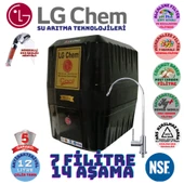 LG Chem COOL SİYAH 12 LİTRE 7 FİLTRE 14 AŞAMA SU ARITMA CİHAZI thumbnail 1