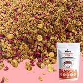 Mix Paket 2- (NAR.BADEM VE FINDIKLI-VİŞNELİ VE BİTTER ÇİKOLATALI-KAKAO,MUZ VE FINDIKLI) 340 gr - 3