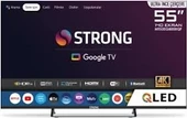 Strong MT55EG8000QF 4K Ultra HD 55" 140 Ekran Uydu Alıcılı Google Smart QLED TV - 1