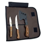 SürLaz Kamp Balta Seti Outdoor Bıçak Arazi Balta Bıçak Seti 4 Parça - 1