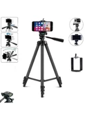 3120 Pro 106 Cm Çantalı Tripot Telefon Tutucu Vlog Video Çekim Tripodu - 1