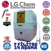 LG Chem COOL BEYAZ MONTAJ DAHİL 12 LİTRE 7 FİLTRE 14 AŞAMA SU ARITMA CİHAZI thumbnail 1