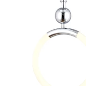 Apliqa Struer Tekli Krom Ledli 20 Watt Modern Koridor, Yatak Odası Salon Sarkıt Led Avize thumbnail 4