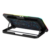 GAMEBOOSTER GB-NS61 15-17" Siyah 6-Fanlı Notebook Soğutucu - 3