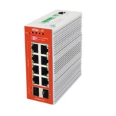 WI-TEK 8port 120w FULL PoE WI-PCMS310GF-I GIGABIT 2X SFP Yönetilebilir Endüstriyel Switch - 1