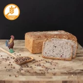 Siyez Evi Ekşi Mayalı Karabuğday Ekmeği Sade 550 Gr - 1