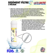 LİGHT GASTRO 6 FİLTRE 12 AŞAMA KAPALI KASA SU ARITMA CİHAZI FİLTRE SETİ - 3