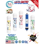 LİGHT GASTRO 5 FİLTRELİ KAPALI KASA SU ARITMA CİHAZI FİLTRE SETİ thumbnail 1