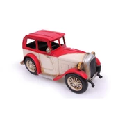 T.Concept Dekoratif Dayanıklı Metal Nostaljik Araba Kırmızı 0510ZJ-986 - 1