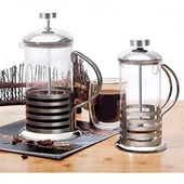 PASLANMAZ ÇELİK GÖVDELİ FRENCH PRESS KAHVE VE ÇAY DEMLEME APARATI - 1