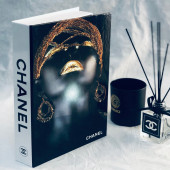 CHANEL AFRICAN WOMEN OPENABLE DECORATIVE BOOK BOX - 1