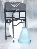 Medikaltec Borulu Hasta Yaşlı Tuvalet Sandalyesi - 2