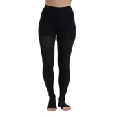 Medikaltec Ccl2 Külotlu Burnu Açık Varis Çorabı (Siyah) 3 NUMARA thumbnail 2