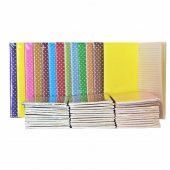 Toptan Defter 60 Adet Parlak Puantiye 12 Renk Çizgisiz Defter - 1