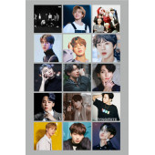 Arzu  Ajans Bts Fotoğraf Baskılı Dekor Kartlar ve Hediye Pvc Foreks Kart 15 Adet Bts-Fotoğraf-Kart - 1