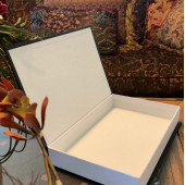 CHANEL CLASSIC OPENABLE DECORATIVE BOOK BOX BLACK & GOLD - 3