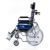 Medikaltec  KY608GC Sırtı Yatar Ayak Kalkar Tuvalet Özellikli Tekerlekli Sandalye thumbnail 2