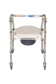 Medikaltec Tekerlekli Kovalı Tuvalet Sandalyesi thumbnail 1