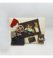 Nostaljik Film Makinesi Fotoğraf Çerçevesi - 1