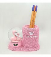 Kalemlikli Flamingo Kar Küresi thumbnail 3