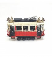 Nostaljik Dekoratif Metal Taksim Tramvay Küçük - 2