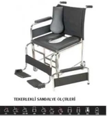 Medikaltec Klozet Üstü Tekerlekli Sandalye thumbnail 2