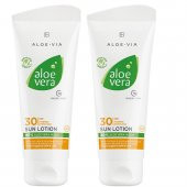 LR ALOE VIA Aloe Vera Güneş Koruyucu Losyon SPF30 2li Se - 1