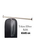 Elbise Kılıfı (GAMBOÇ)siyah Renk 63 X 93 Cm 25 Adet - 1