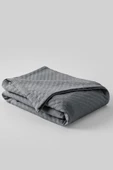 Cotton Box Kristal Pike Gri Çift Kişilik - Antrasit - 1
