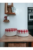2 Li Astarlı Sepet Organizer Beyaz Renk - 1