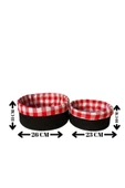 2 Li Astarlı Sepet Organizer Siyah Renk - 5