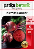100 Adet Kırmızı Pancar Tohumu - 2
