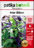 150 Adet Ata Tohumu Yerli Mor Cin Biber thumbnail 2