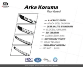 DOBLO ARKA KORUMA DEMİRİ NOKTALI 2024 2025 - 2