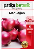 450 Adet Yerli Ata Mor Soğan Tohumu thumbnail 2