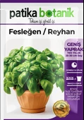 100 Adet Yeşil Fesleğen - Yeşil Reyhan (Ocimum Basilicum) Tohumu - 2