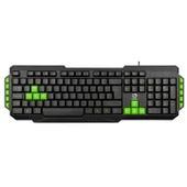 HYK-46 Gamy Usb Gaming Oyuncu Klavyesi - Standart Q Klavye - 1