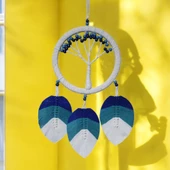 Hayat Ağacı Şekilli Yapraklı Duvar Dekoru thumbnail 4