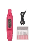 Elektrikli Tırnak Matkabı Cila Seti 20000 Rpm Usb Şarj Edilebilir 500mah Tırnak Kalemi - 3