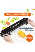 QASUL Ev Tipi Sebze Meyve Yiyecek Vakumlama Ve Yapıştırma Makinesi - 1