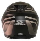 MTS 966 WX20 GREY ÇENE AÇILIR MAT SİYAH-GRİ KASK - 4