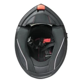 MTS 966 V2 ORANGE ÇENE AÇILIR TURUNCU KASK - 5