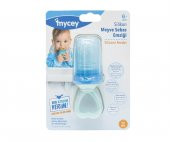 Mycey MyFeeder Güvenli Meyve Sebze Emziği / Mavi - 1