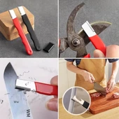Koruyucu Kapaklı Keskin Makas Budama Makası Bıçak Bileme Aparatı Bileyici - 2