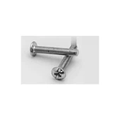 Yuvarlak Yıldız Başlı RYSB Kulp Vidası, Civata M4x30 - 50 Adet - 1