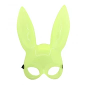 Periboia Karanlıkta Yanan Glow Floresan Tavşan Maskesi - 4